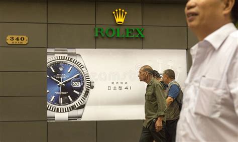 rolex advertisement in china market